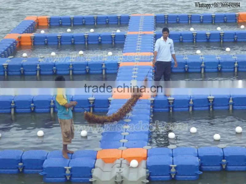 plastic floating fish cage