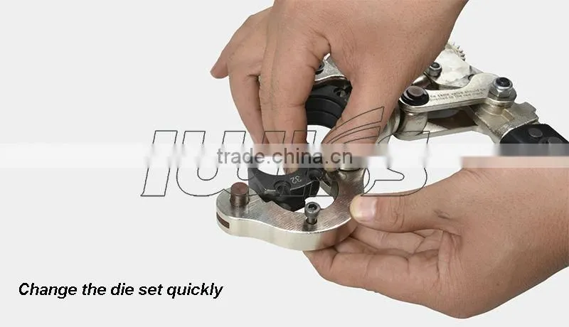 IWS-1632A Multi-azimuth Pipe Pressing Tools for PAP&PEX&Copper pipe fittings