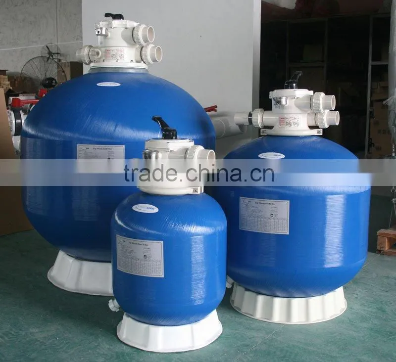 Top mounted 19"swimming pool sand filter from China supplier