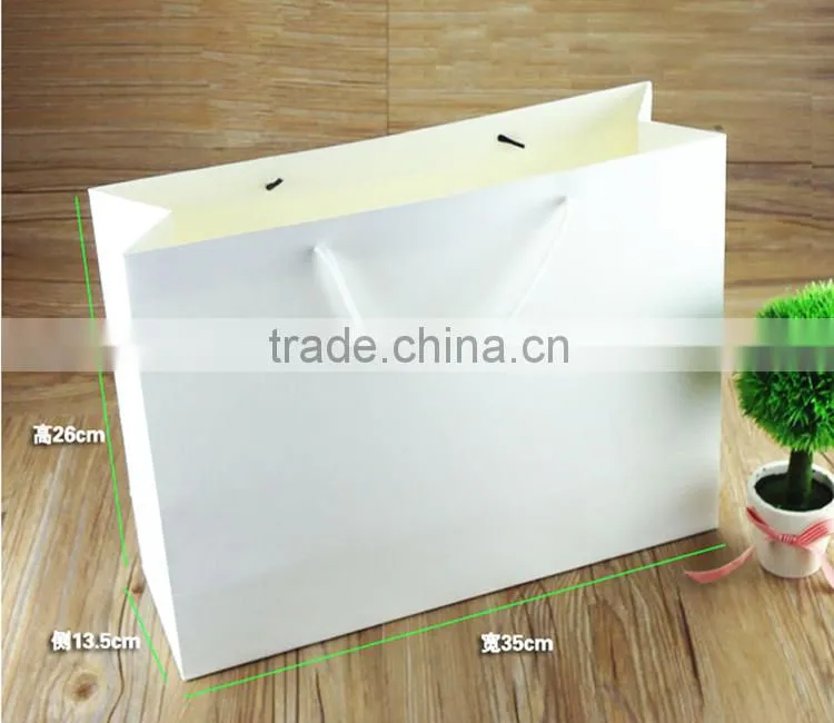 Nice Various Size White Shopping Paper Bag,Cheap Kraft Paper Coin Pouch
