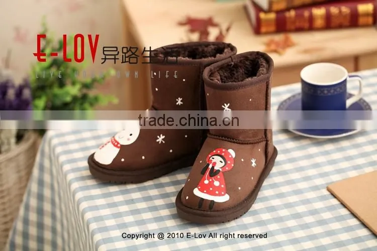 NO.U036C Hot sales high quality and cheap china baby shoes girl boots