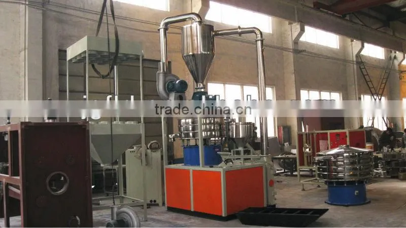 PP PE PVC plastic recycling pulverizer machine