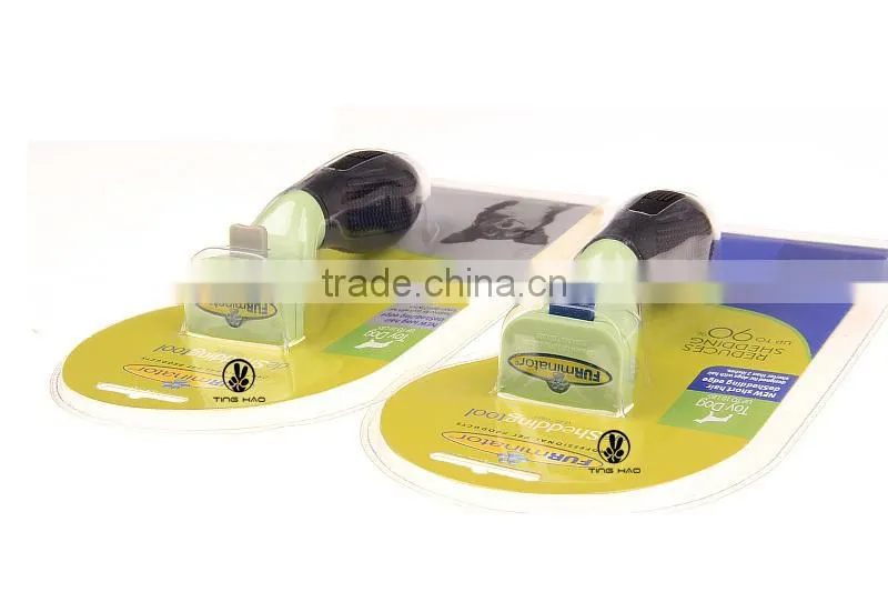 Plastic pet brushes and combs