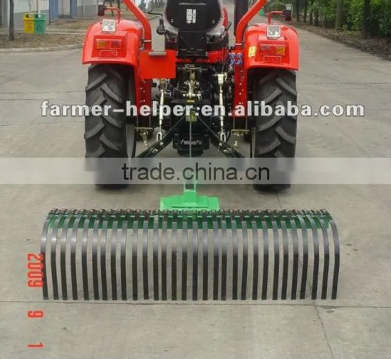 2014 New agriculture implements CE approved New tractor attachment Landscape rake