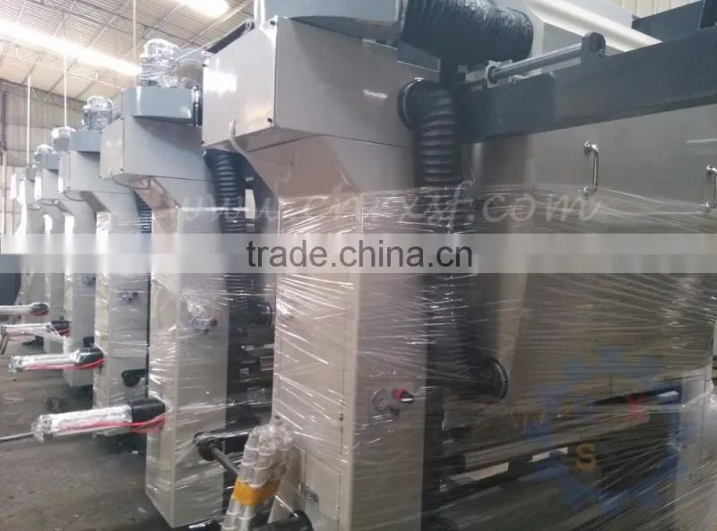 Rotogravure printing machine for foil