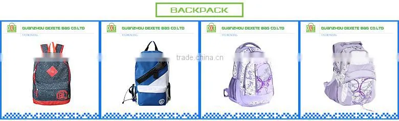 2016 multifunctional fashion travel name brands backpack for girls