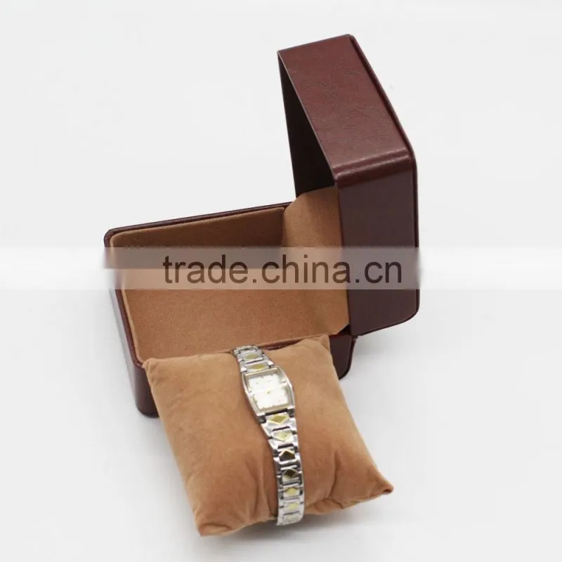 fine pu leather watch box delicate watch case