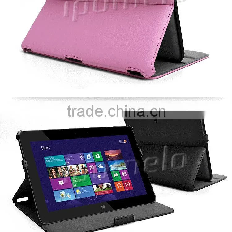 unique tablet PU accessories for HP Omni 10 case decorated cover for tablet with high quality