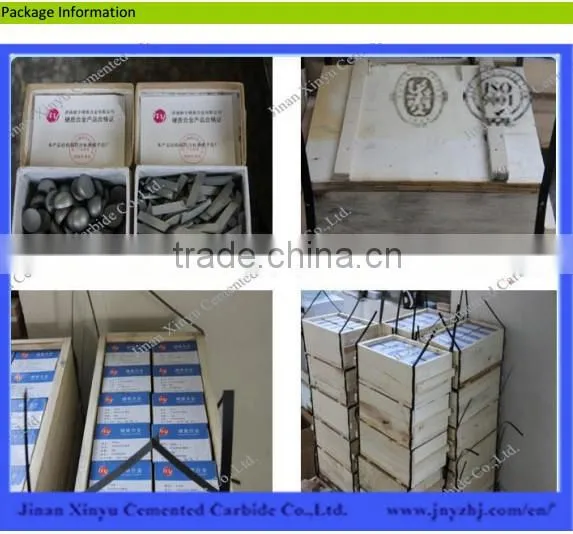 Tungsten Carbide Buttons for Parabolic Type (D Type)