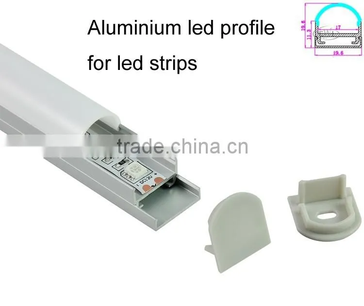 Factory selling anodizing aluminium profile led ceiling lights