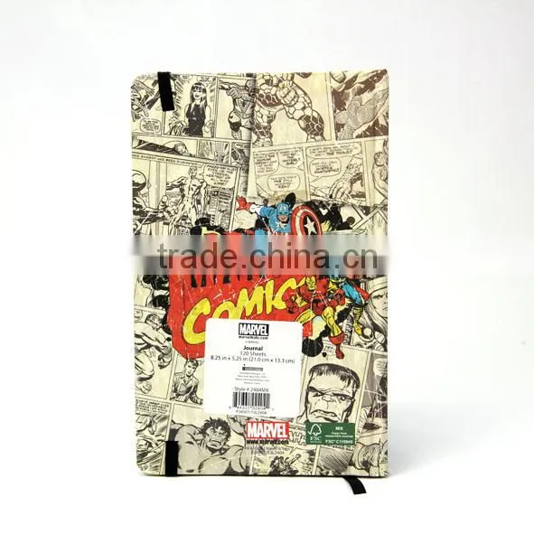 College Ruled Diary with Elastic Band FSC Notebook