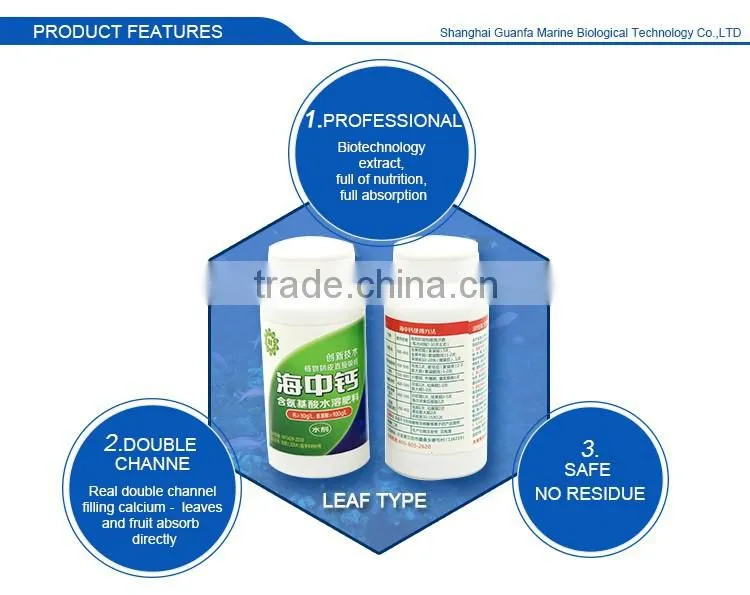 Low price guaranteed quality calcium amino acid