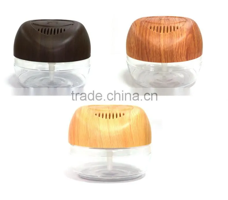 KS-03 wooden surface air freshner with LED lights