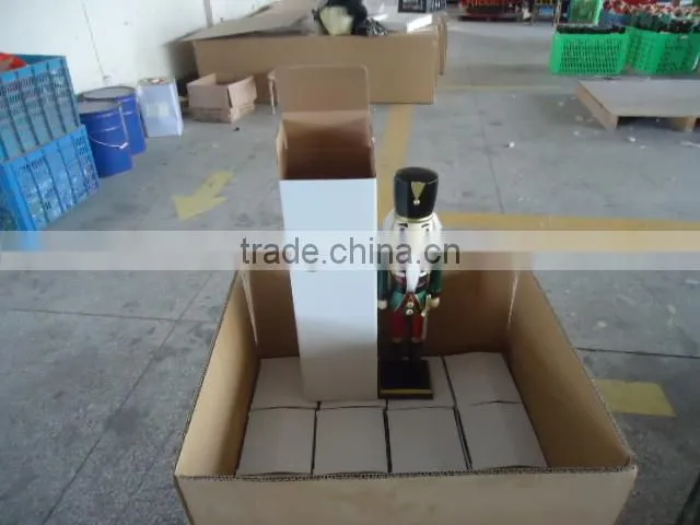 2014 hot sale christmas wooden nutcracker