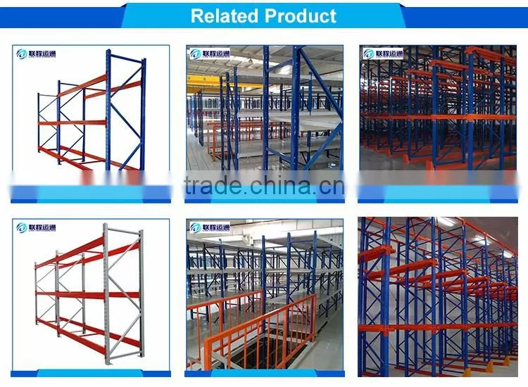 Different warehouse metal display storage heavy duty pallet racking