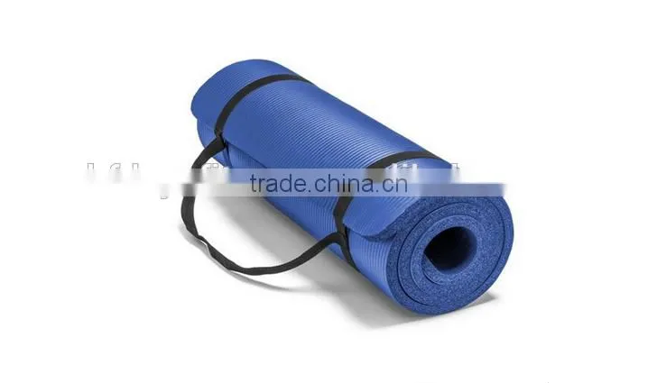 Unique yoga mats with carry strap
