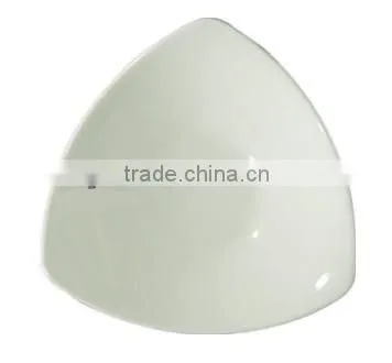 triangle shaped melamine sauce dish