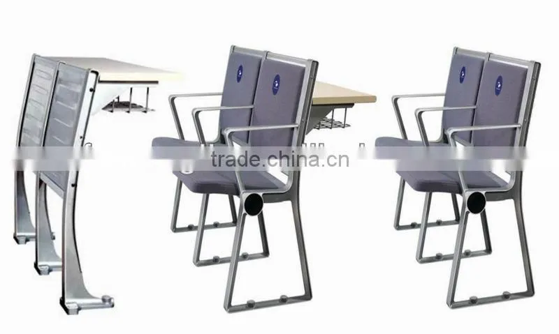 China Folding Cheap Modern Used School Desk and Chair