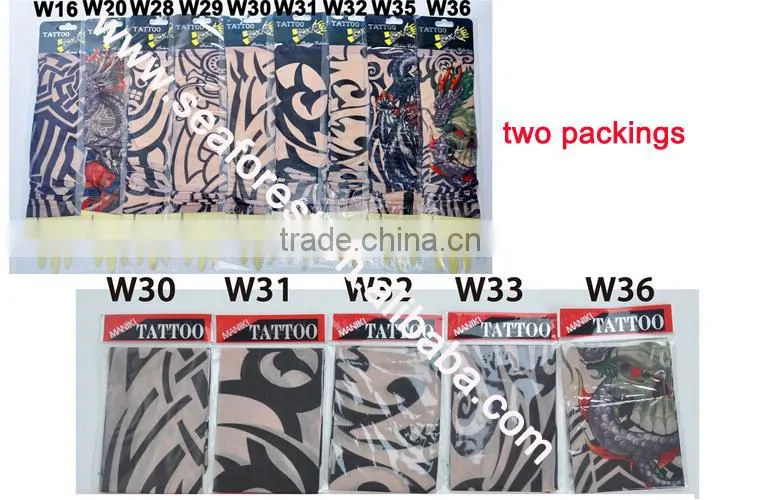 2016 cheap custom logo printed tattoo arm sleeves for promotion