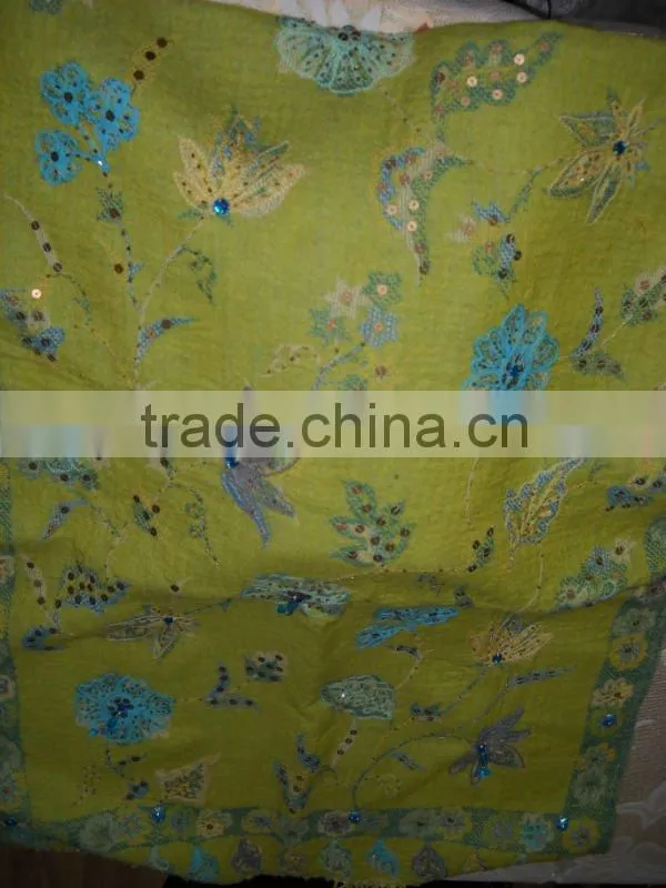 Wool Embroidery Shawls scarf/winter wool shawls