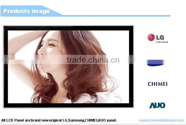 Smart HD wifi shopping mall supermarket wall mounted 42 inch LCD digital signage