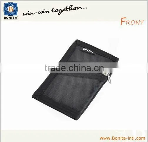 2016 Short waterproof zipper wallet for men
