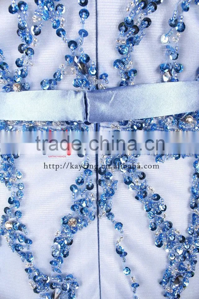 Marvelous Newest Sequins Beaded Long Sleeve Guangzhou Muslim Wedding Dress
