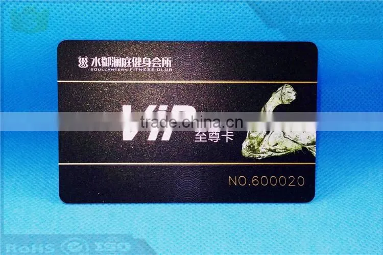 Hot selling free design ISO14443A standard size rfid smart card