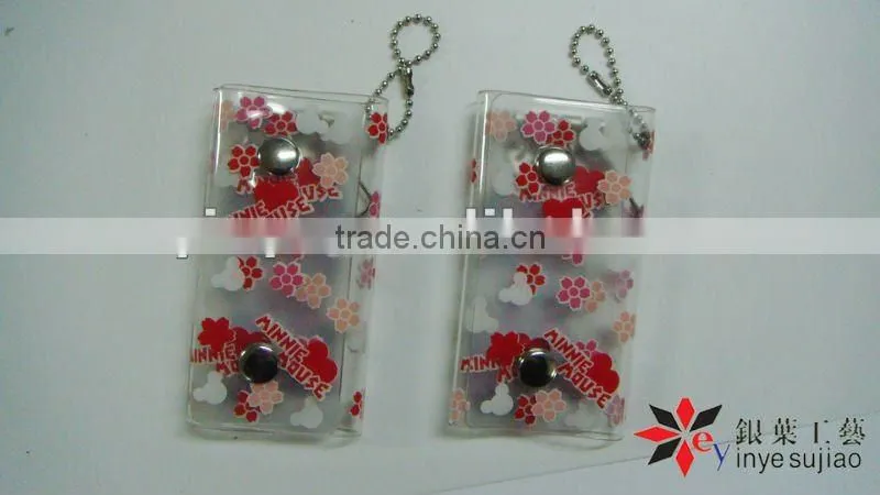 Doraemon design PVC key holder /case for promotion