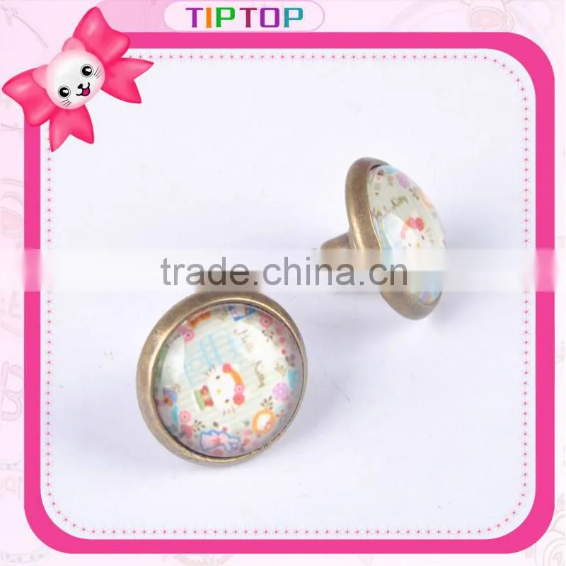 fashion unique hello kitty earrings for girls