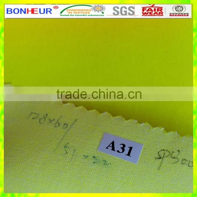 2015 high luminous waterproof CVC satin fabric