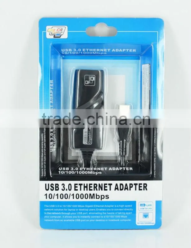 USB RJ45 adapter gigabit connector lan 1000 Mbps laptop network card external
