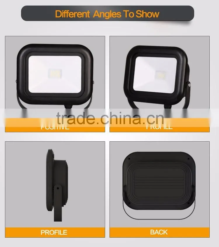Smart 10W LED Floodlight with 0.3m H05RN-F 2G1.0mm2 cable