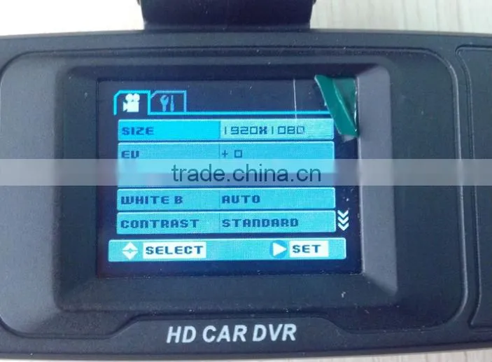 GS5000 Full HD 1080P Car DVR Cam Recorder Camcorder Vehicle Dashboard Camera Built In GPS/G-Sensor+1.5inch+H.264 Video Codecr
