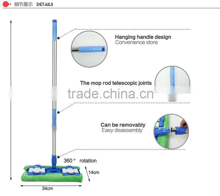 Cleaning floor microfiber catch mop