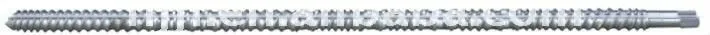 screw core for twin screw plastic extruder