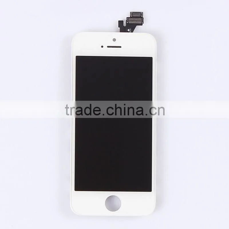 hot sale!!! High quality mobile phone lcd for iphone 5, for iphone 5 lcd touch screen digitizer
