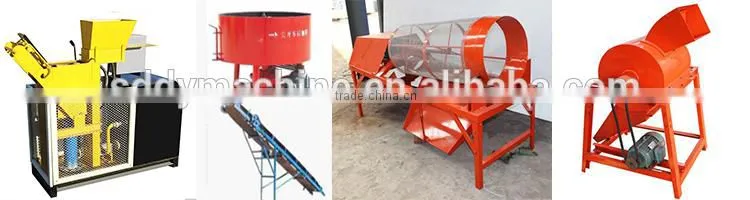 1-25 interlocking brick making machine for Africa