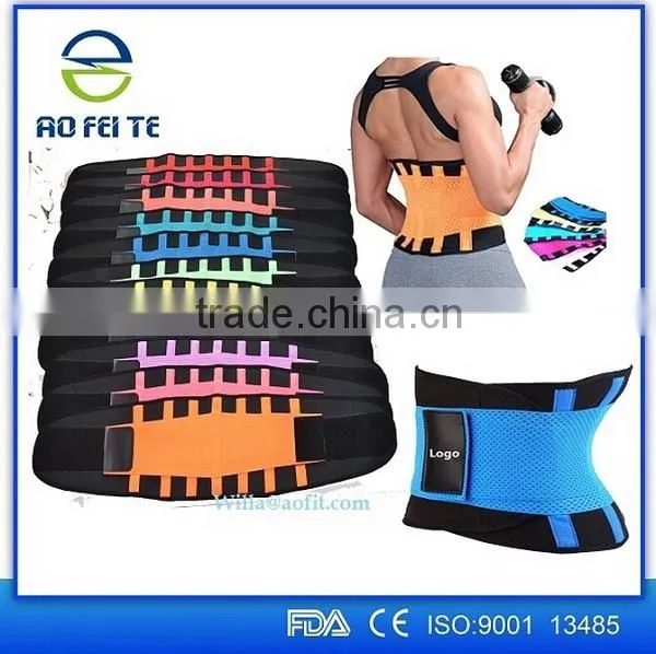 Neoprene back lumbar support brace China OEM
