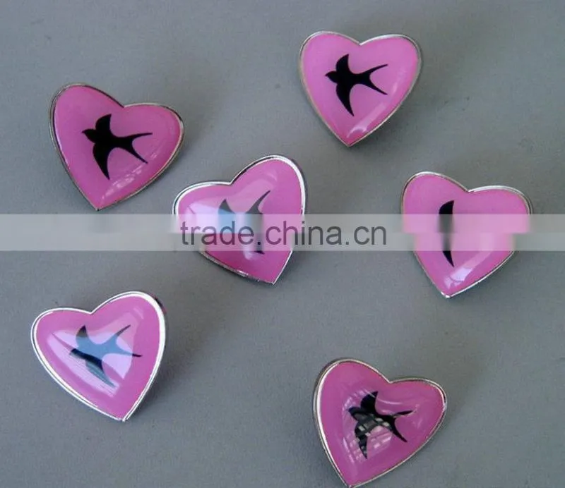 custom metal epoxy resin pin badge,doming lapel pin