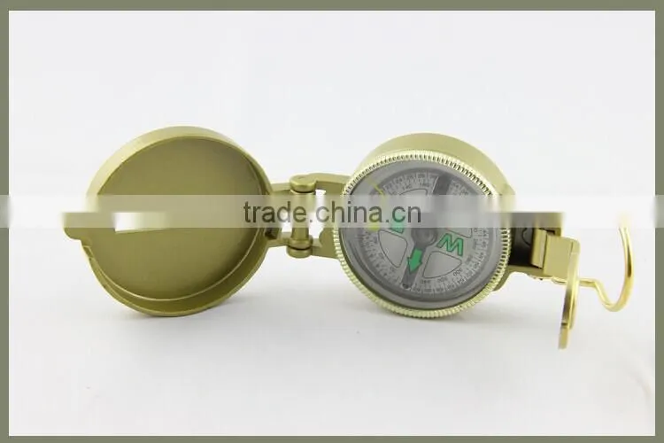Gold Alloy Handed Small Compass for Direction