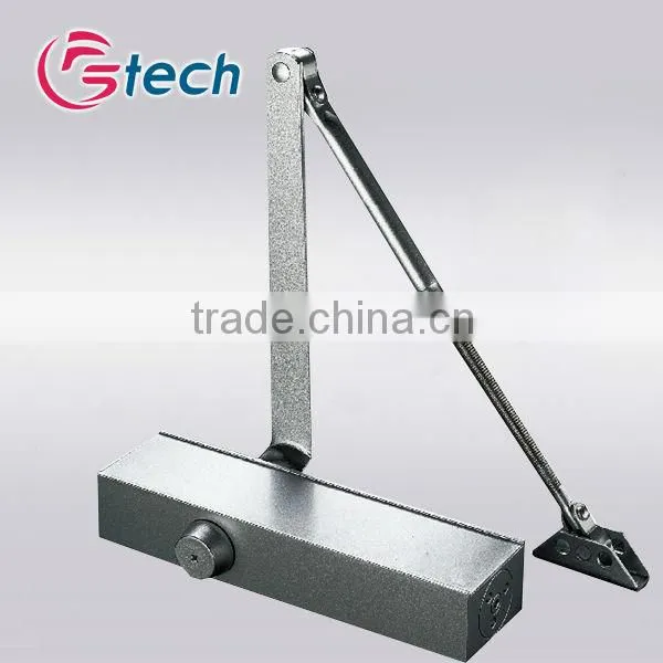 Surface mounted hydraulic door closer with 25-85kg door weight door closer