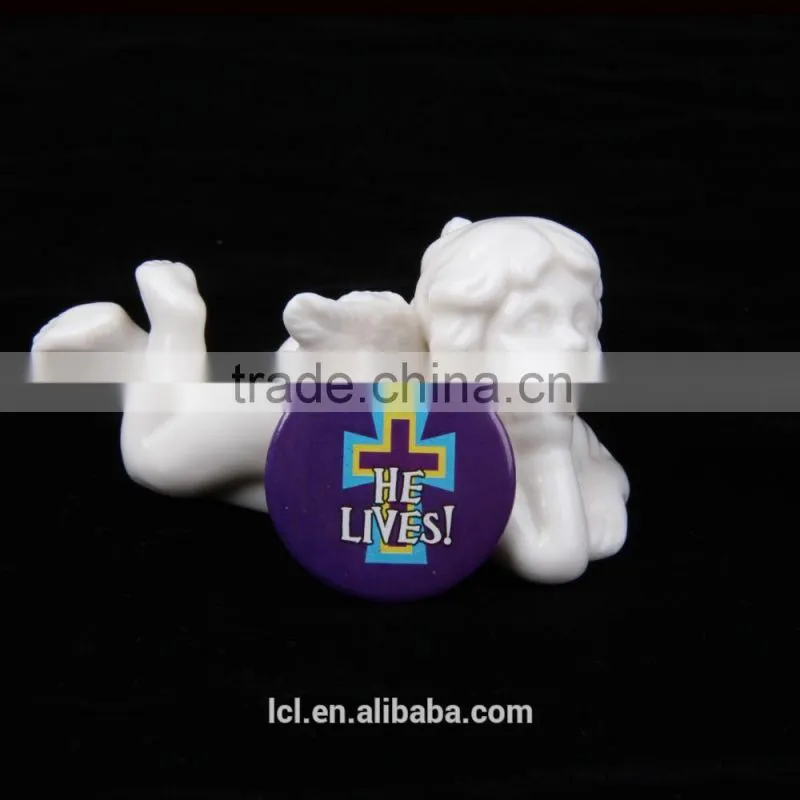 2016 new arrival pop fashion Religious communities chritian jewelry lapel pins HE LIVES Pin