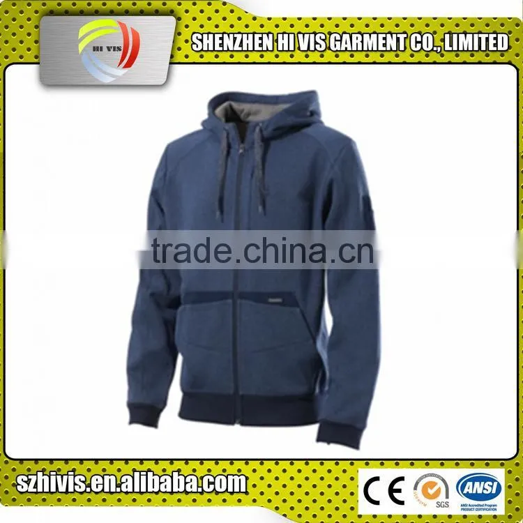 high quality fleece lining polyester/cotton mens kangaroo pocket hoodie