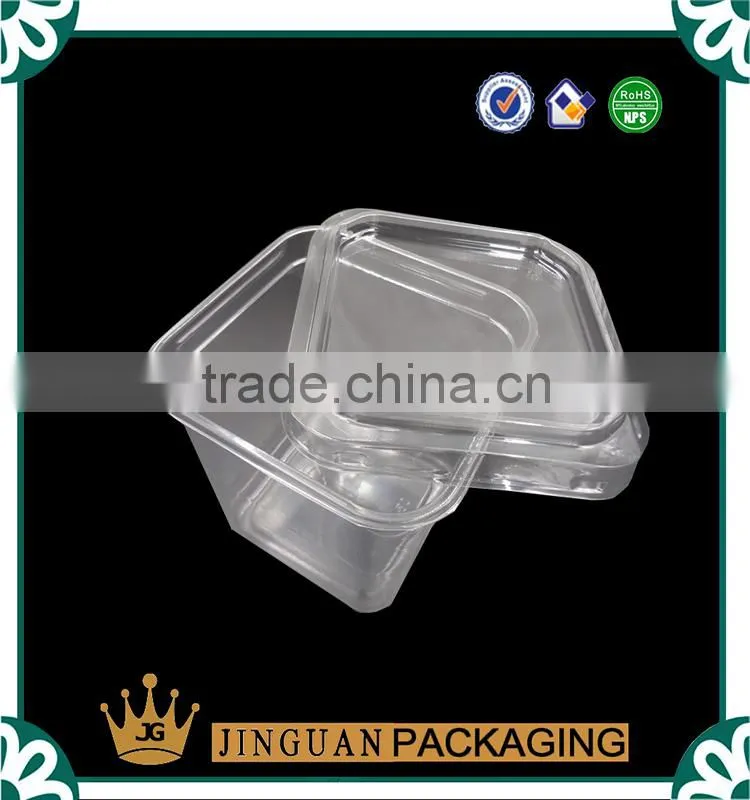 Eco-Friendly PP divided disposable plastic fast plastic food container