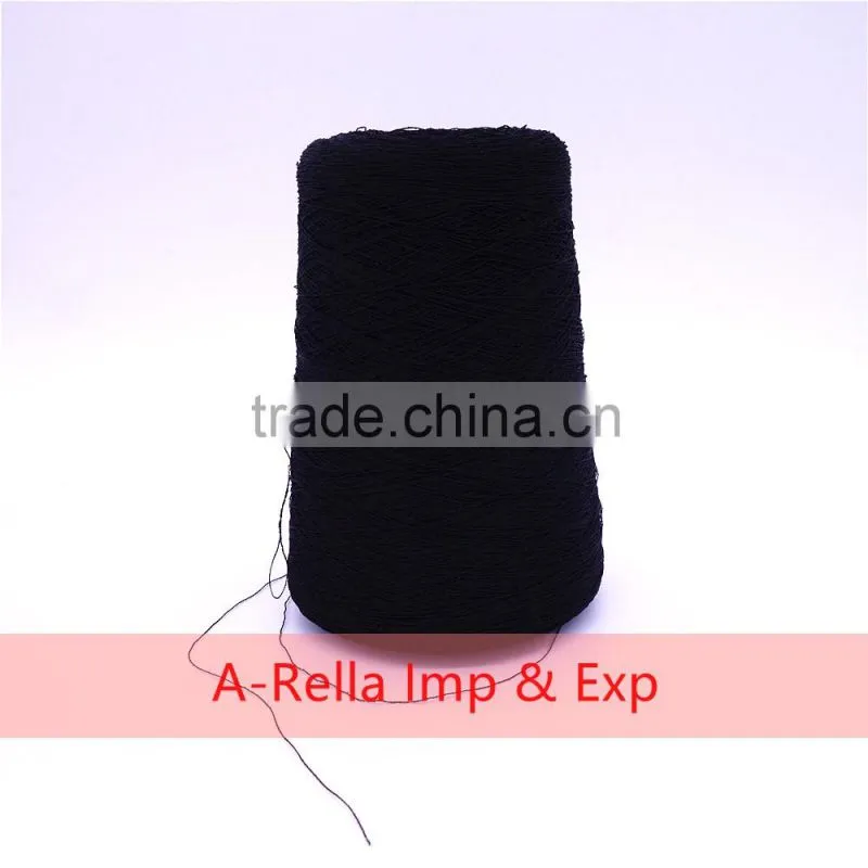 weaving yarn high quality low price , china supply viscose + polyester