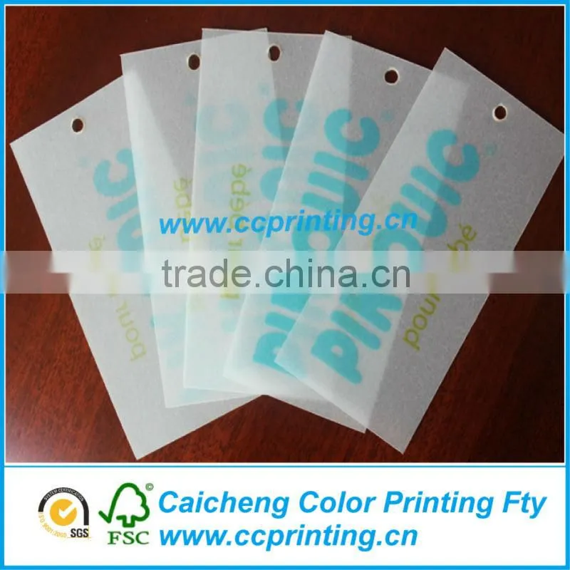 Fashion hang tags design for clothing