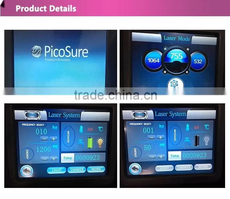 Aging skin Reconstruction cynosure picosure laser tattoo removal equipment