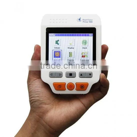 Handheld Color Screen ECG EKG Easy ECG Monitor