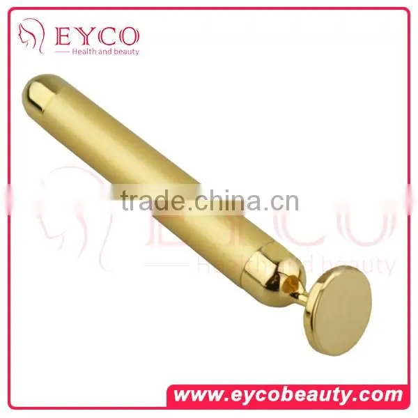 2016 household medical equipments skin care machine T Shape 24k gold facial beauty bar